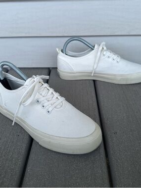 Everlane Women’s 8.5 The Forever Sneaker White Canvas Sneakers Lace Up
Men 6.5